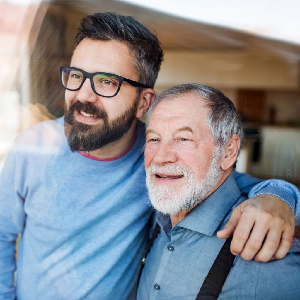 son and dad